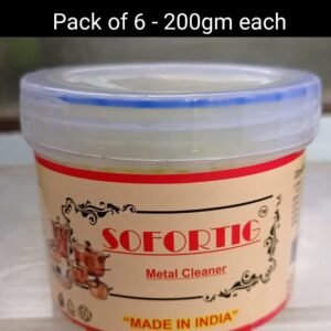Sofortig Instant metal Cleaner Reusable 200gm Pack of 6